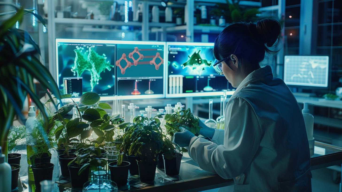 Free Lab Research Activity Image - Scientist, Laboratory, Plants ...