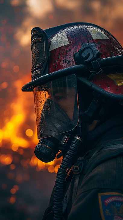 Free Firefighter in Action Image - Firefighter, Emergency, Rescue ...