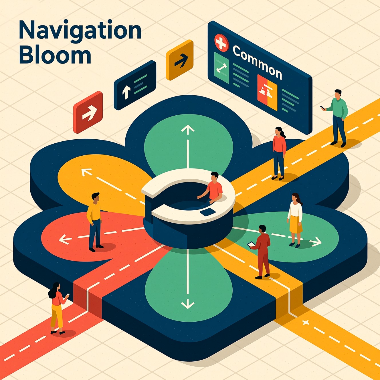 Color Overlay Way Finding Free Colorful Wayfinding Design Image - Navigation, Wayfinding ...