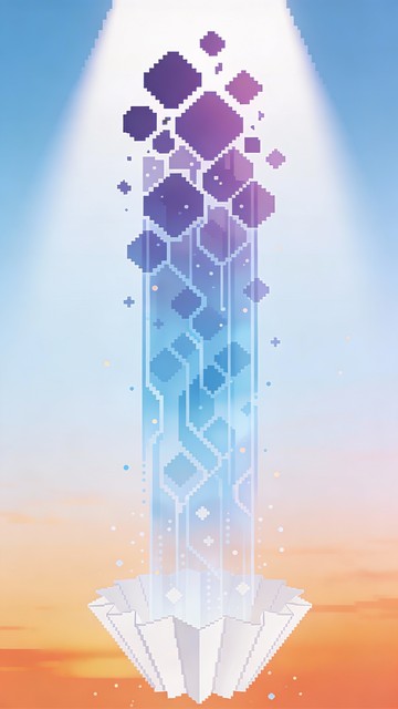 Free Digital Waterfall Magic Image - Digital, Waterfall, Cascade ...