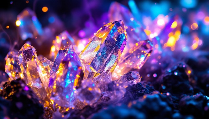 Free Glowing Crystal Magic Image - Crystal, Blue, Glow | Download at ...
