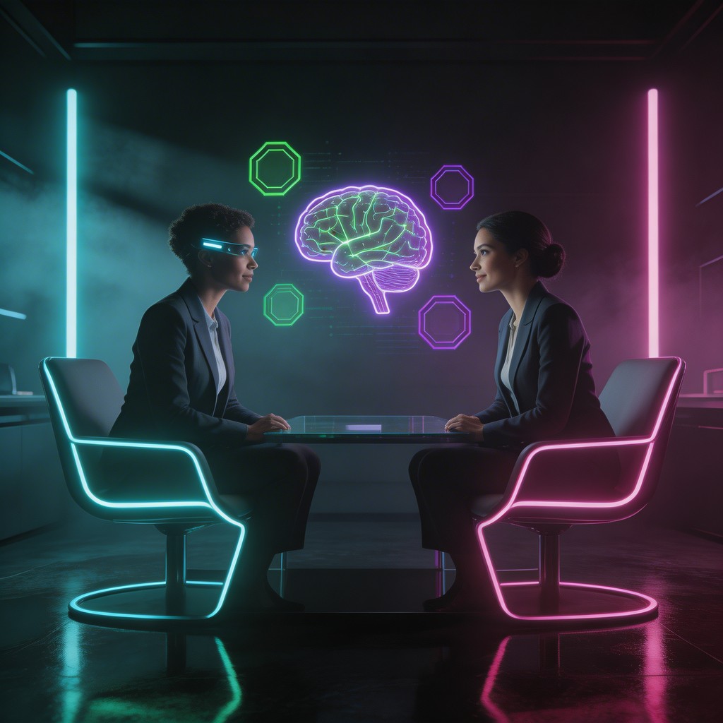 Free Future Mental Healthcare Image - Cyberpunk, Neon, Futuristic ...