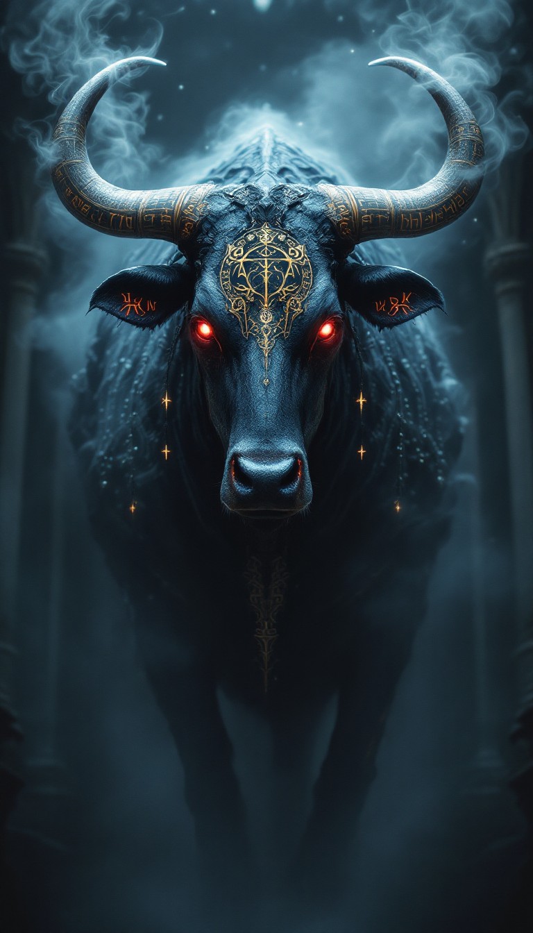 Free Mystical Demon Bull Image - Gothic, Supernatural, Bull | Download ...