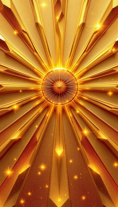 Free Golden Sunburst Pattern Image - Sunburst, Rays, Radial | Download ...