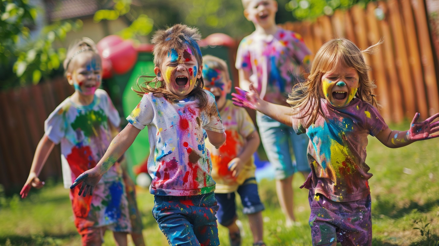 Free Colorful Playtime Joy Image - Children, Play, Paint | Download at ...