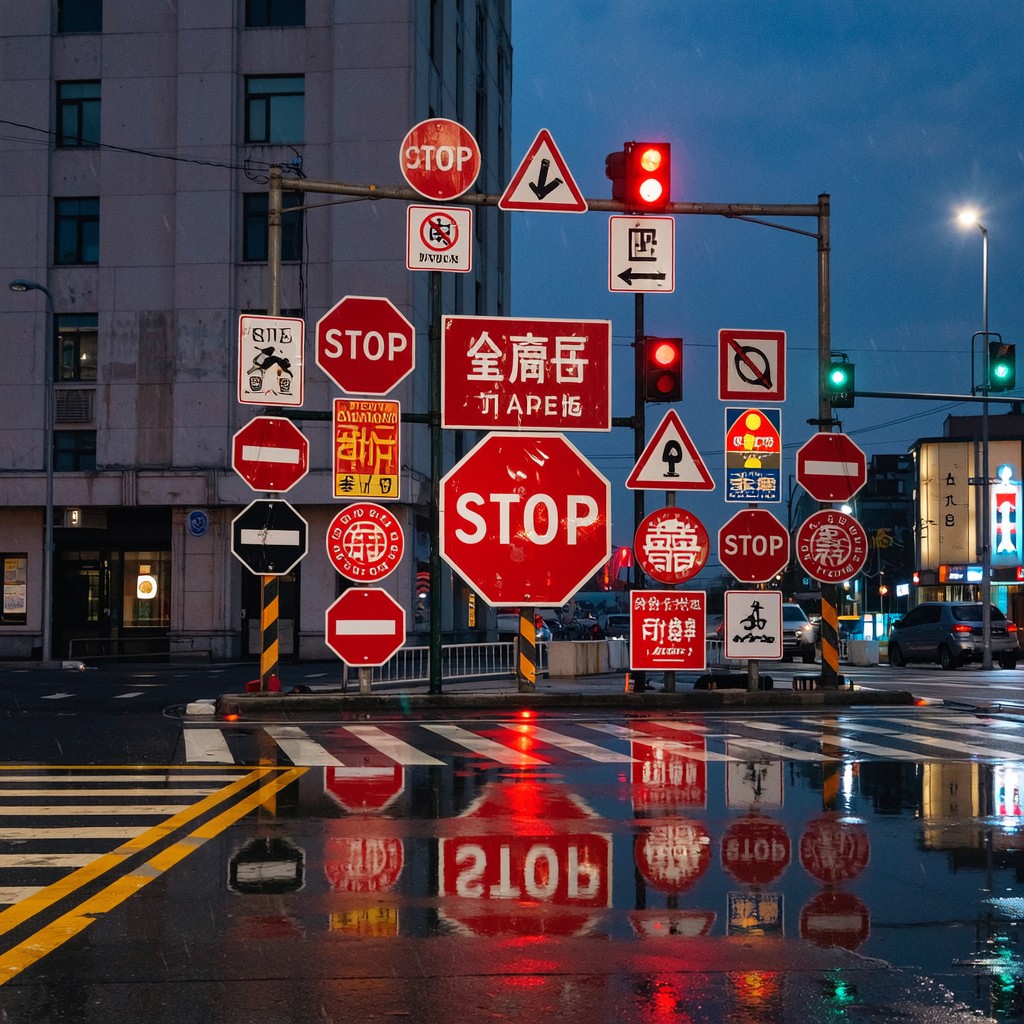 Free Urban Warning Reflections Photo - Stop, Signs, Red | Download at ...