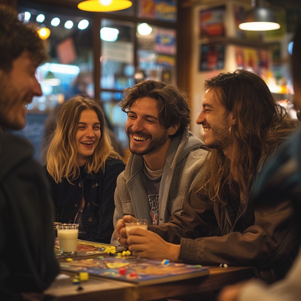 Free Friends Playing Games Photo - Friends, Laughter, Cafe | Download ...