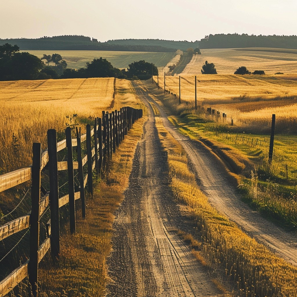 Free Sunset Rural Road Image - Sunset, Road, Rural | Download at StockCake