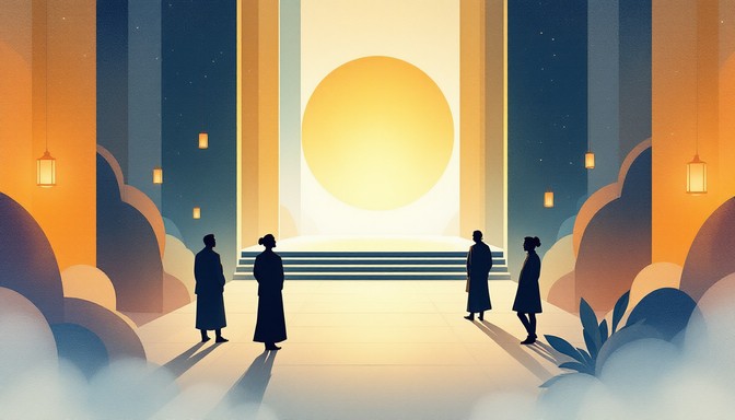 Free Silhouettes Embracing Light Image | Download at StockCake