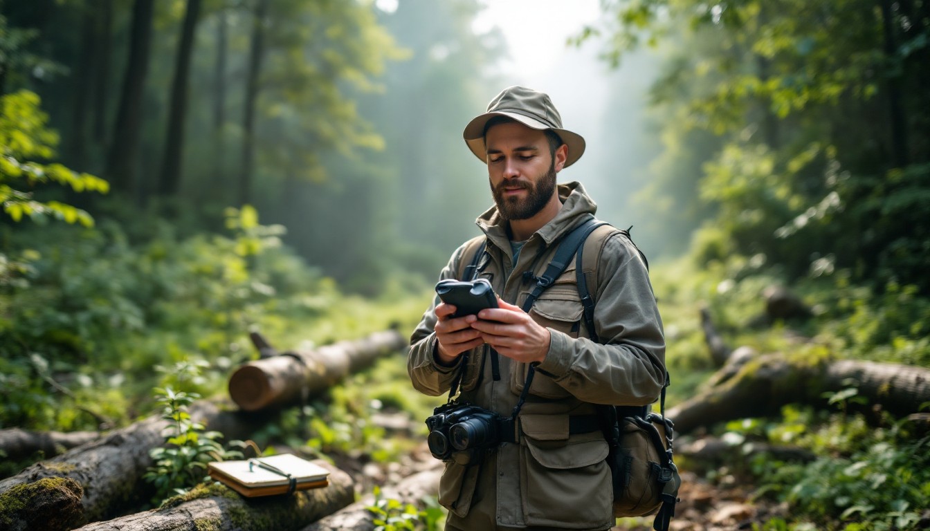 Free Forest Tech Explorer Image - Forest, Naturalist, Wilderness ...