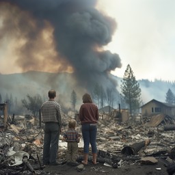 Deflagration Aftermath Free Devastating Fire Aftermath Image - Fire, Aftermath, Ruins ...