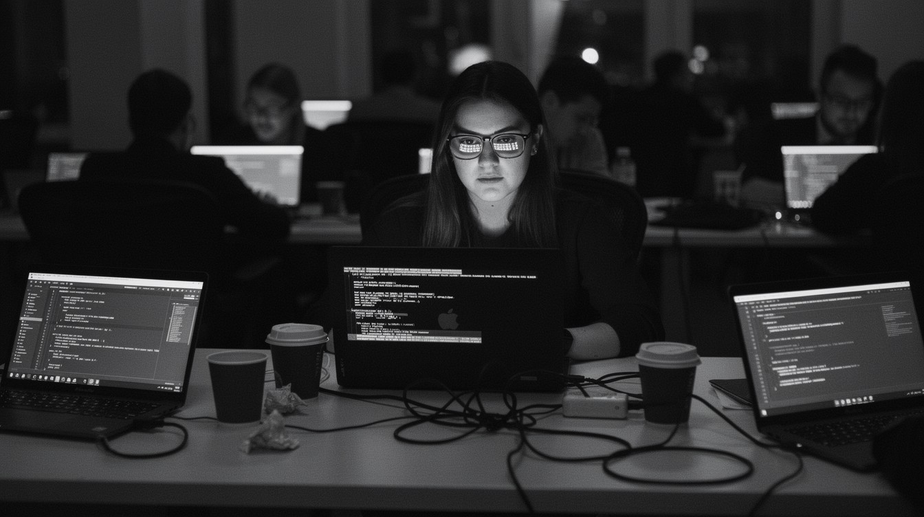 Free Late Night Coding Image - Programmer, Woman, Coding | Download at ...