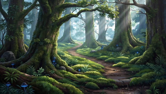 Free Enchanted Forest Pathway Image - Forest, Pathway, Enchanted ...