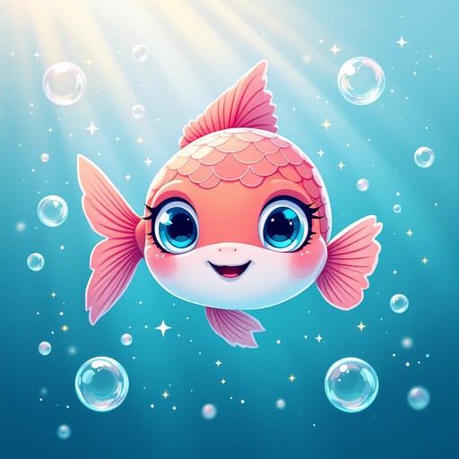 Free Cute Anime Fish Image - Anime, Fish, Kawaii | Download at StockCake