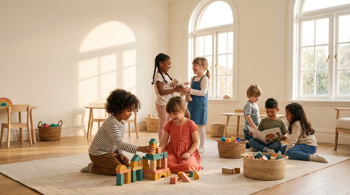 Free Children Building Together Image - Children, Play, Diverse ...