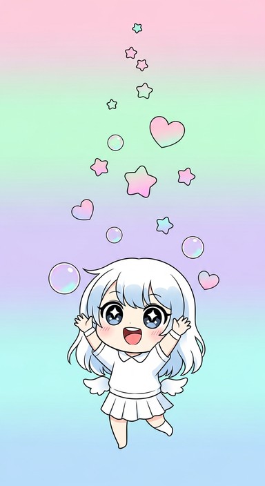 Free Kawaii Baby Joy Image - Kawaii, Chibi, Anime | Download at StockCake