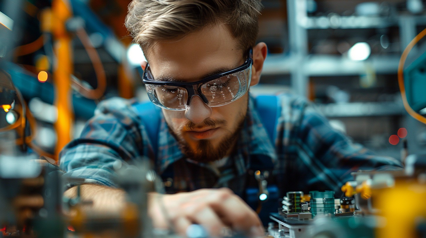 Engineering Testing Stock Images Free Engineer Testing Components Image - Engineer, Electronics ...