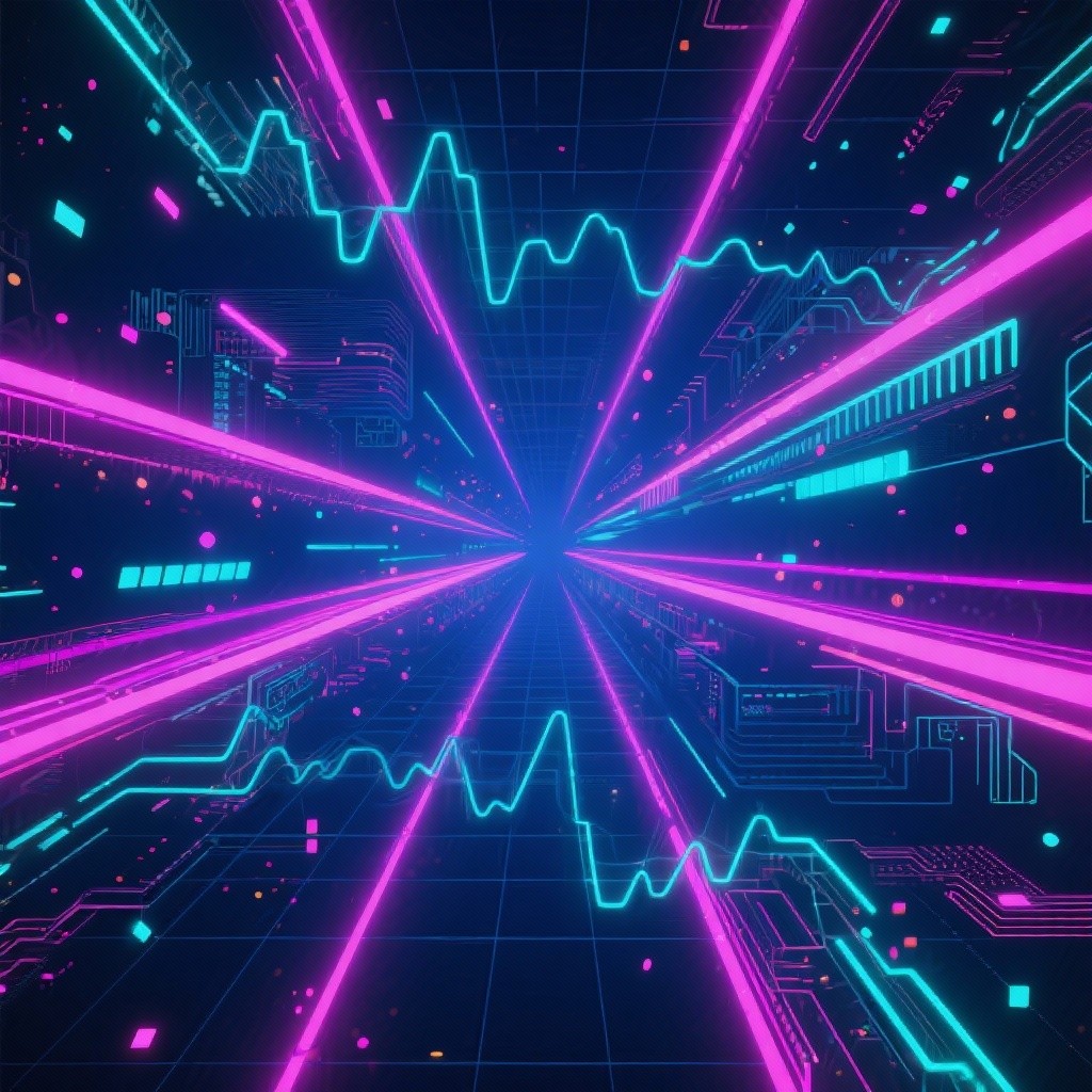 Free Neon Digital Horizon Image - Synthwave, Neon, Cyberpunk | Download ...