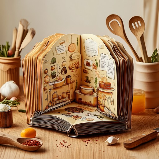Free Culinary Pop-Up Book Image | Download at StockCake