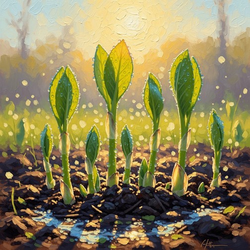 Early Spring Sprouts Free Spring Sprouts Emerging Image - Sprouts, Spring, Growth | Download ...