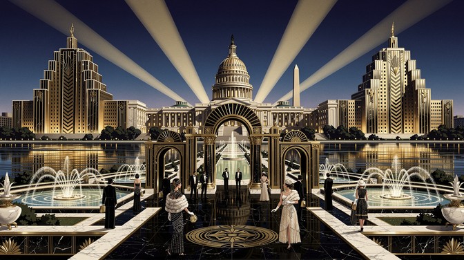 Free Art Deco Washington Image - Deco, Vintage, Geometric | Download at ...