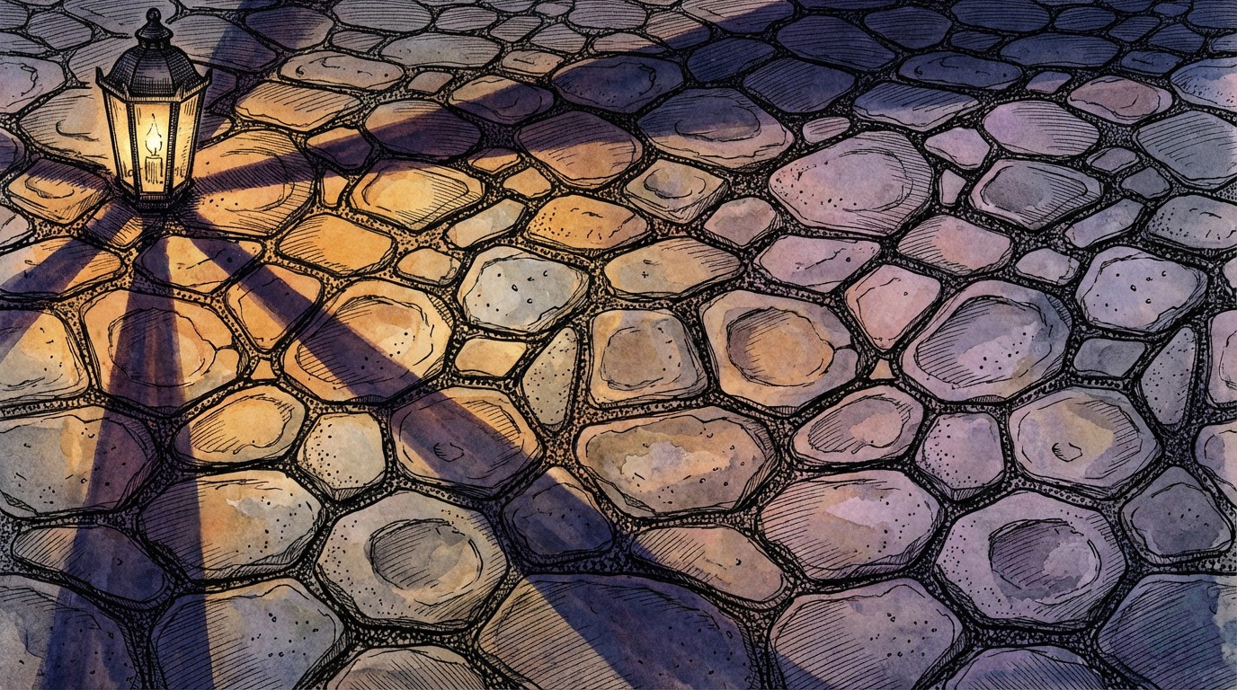 Free Twilight Cobblestone Pattern Image - Cobblestone, Illustration ...