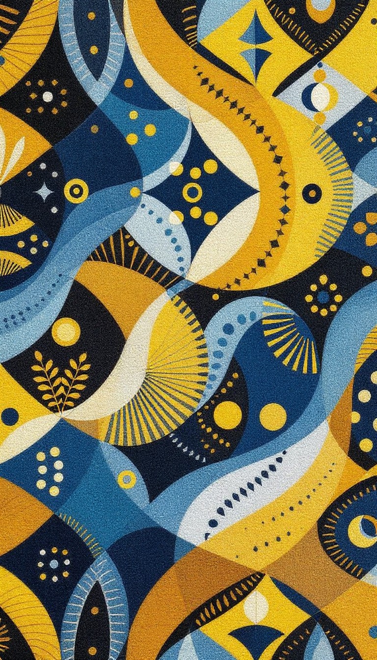Free Flowing Golden Patterns Image - Geometric, Abstract, Flowing ...