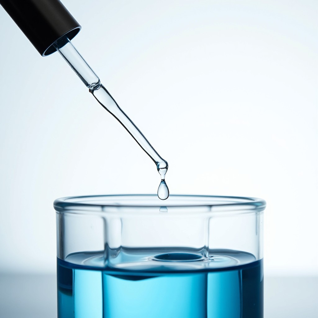 Powder Blue Drop Free Precision Blue Drop Image - Pipette, Droplet, Laboratory ...