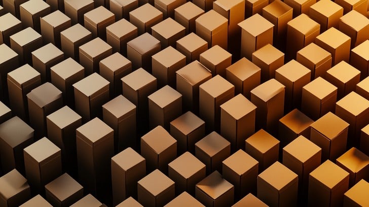 Free Golden geometric pattern Image | Download at StockCake