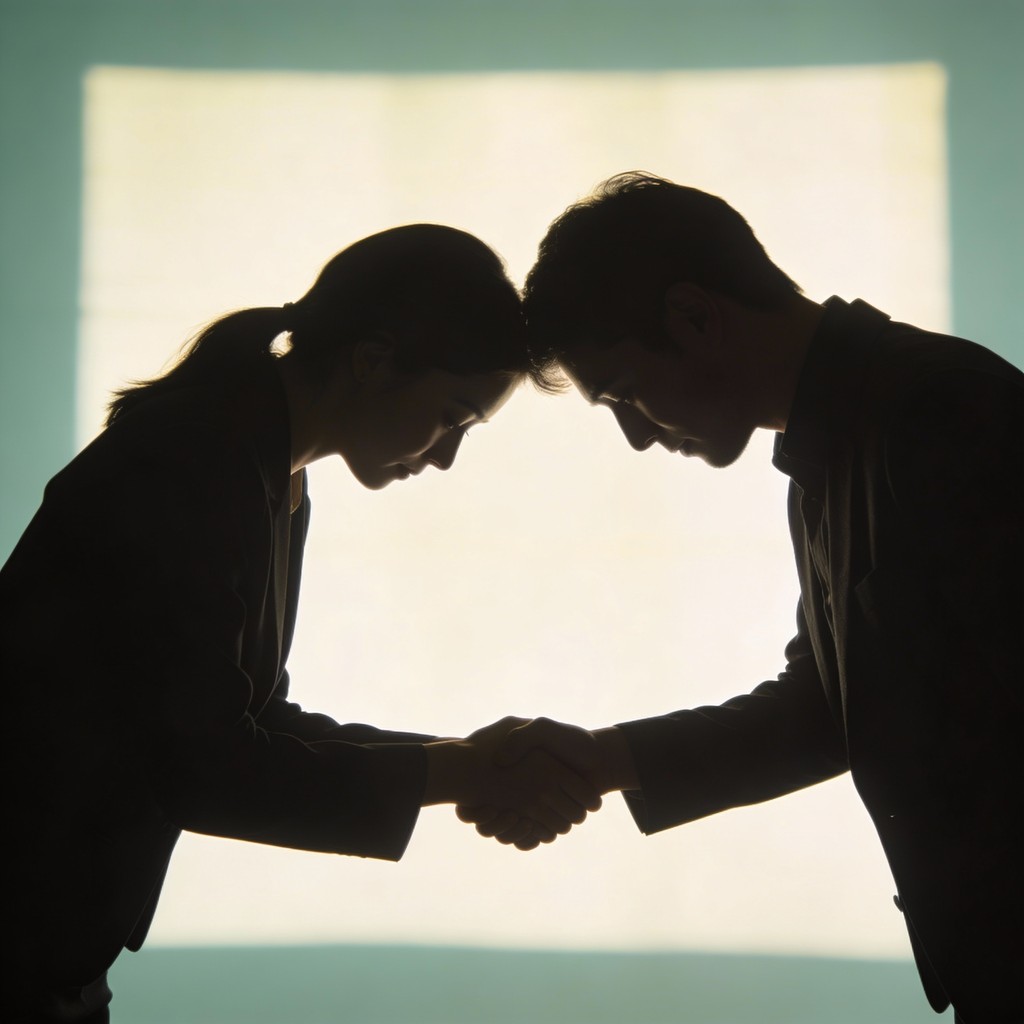 Free Mutual Respect Moment Image - Respect, Handshake, Silhouette ...