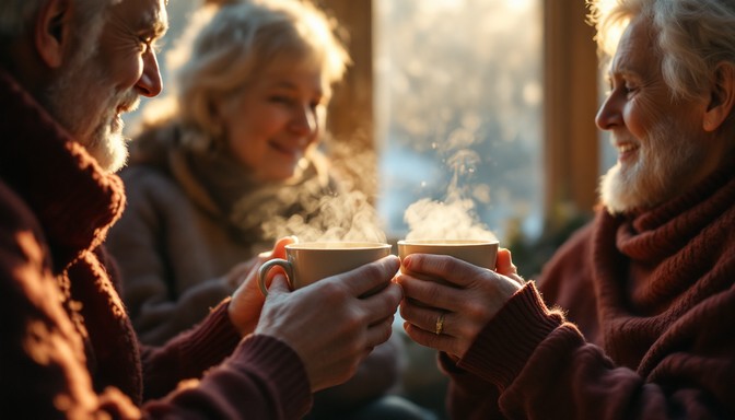 Free Cozy Winter Friends Image - Winter, Coffee, Friendship | Download ...