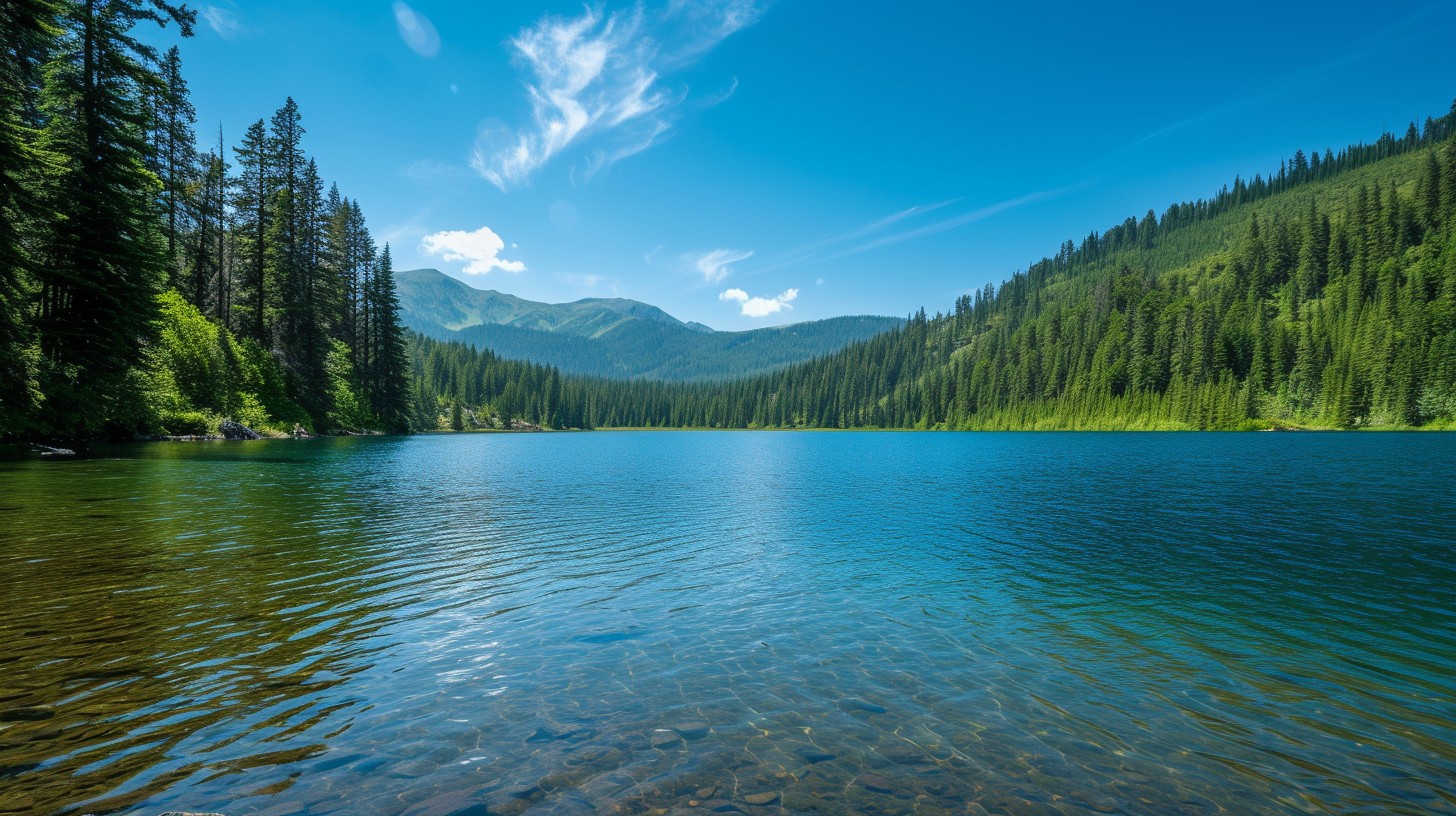 Free Serene Lake View Photo - Lake, Nature, Forest | Download at StockCake