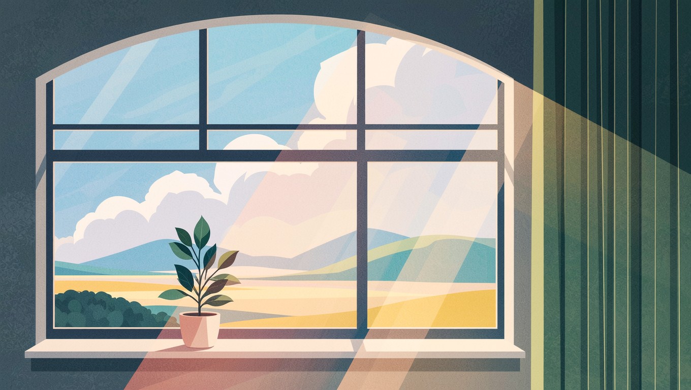 Window Light Graphic Free Morning Window Light Image - Window, Geometric, Minimalist ...