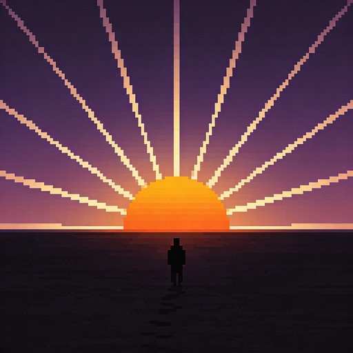 Free Dawn Brings Hope Image - Pixel, Art, Sunrise | Download at StockCake