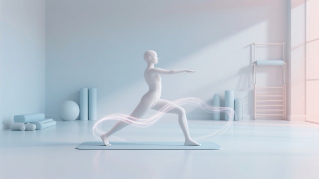 Free Graceful Pilates Flow Image - Pilates, Illustration, Minimalist ...
