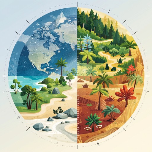 Biomes Moving Free Earth's Biome Spectrum Image - Environmental, Circular, Biome ...
