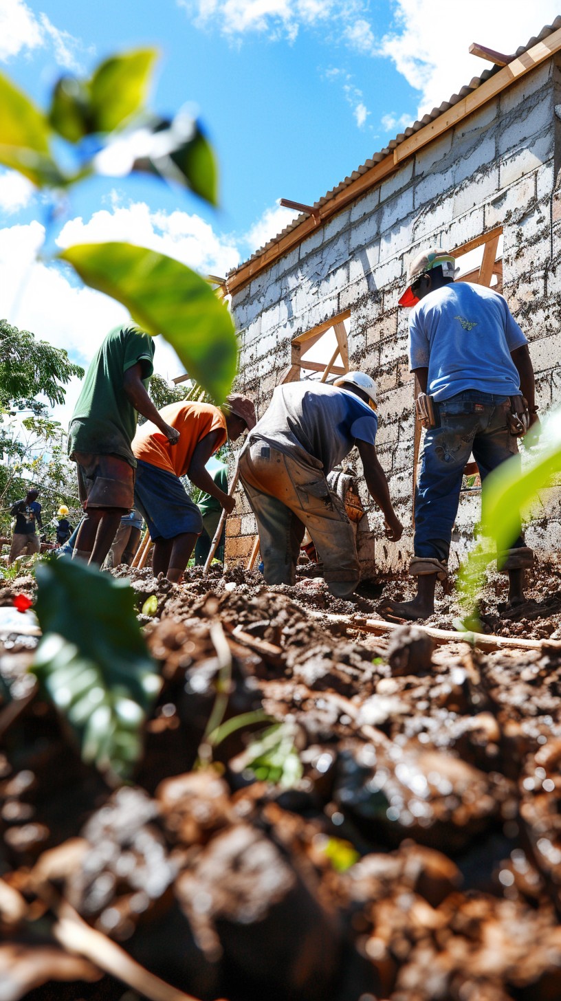 Free Community Building Together Image - Construction, Teamwork ...