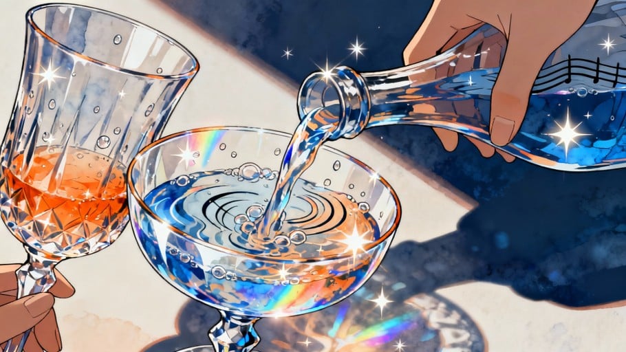 Free Crystalline Liquid Dance Photo - Anime, Glassware, Crystal ...