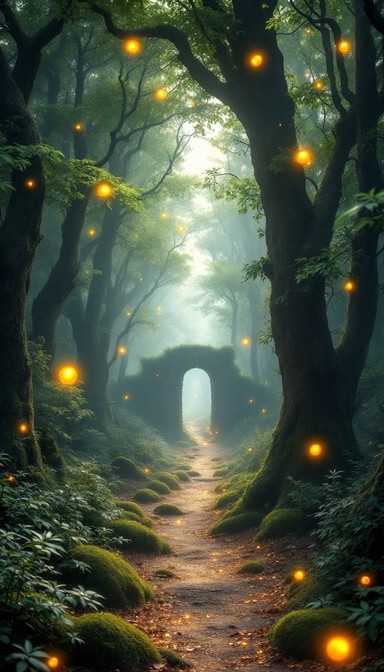 Free Magical Forest Path Image | Download at StockCake