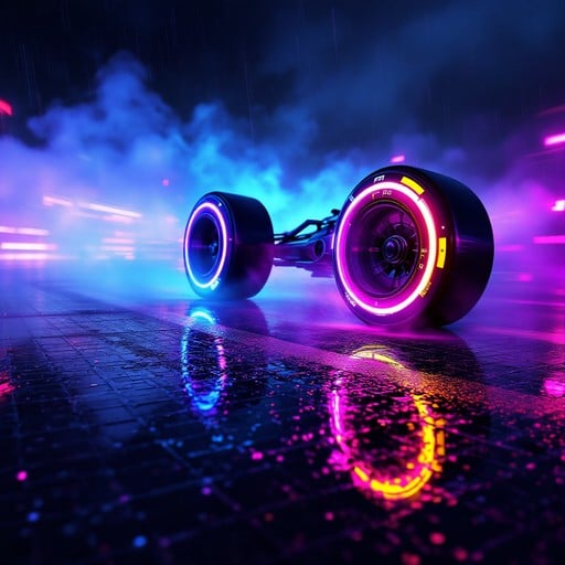Free Neon Wheel Racing Image - Cyberpunk, Neon, Racing | Download at ...