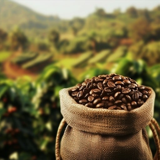 Image showcasing Buy Organic & Roasted Coffee Beans Online | 100% Arabica | OKBF