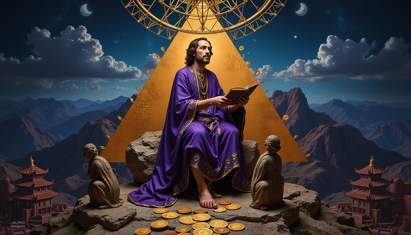 Free Divine Cosmic Wisdom Image - Spiritual, Mystical, Purple ...
