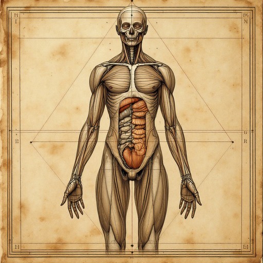 Free Classical Anatomy Study Image - Anatomy, Renaissance, Medical ...