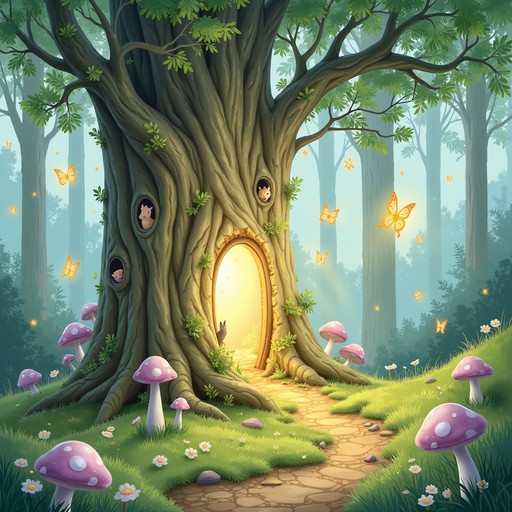 Free Enchanted Forest Gateway Image - Enchanted, Forest, Magical ...