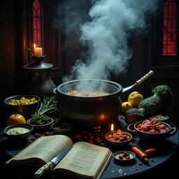 Consuming Ritual Free Mystical Culinary Ritual Image - Gothic, Cooking, Mystical ...