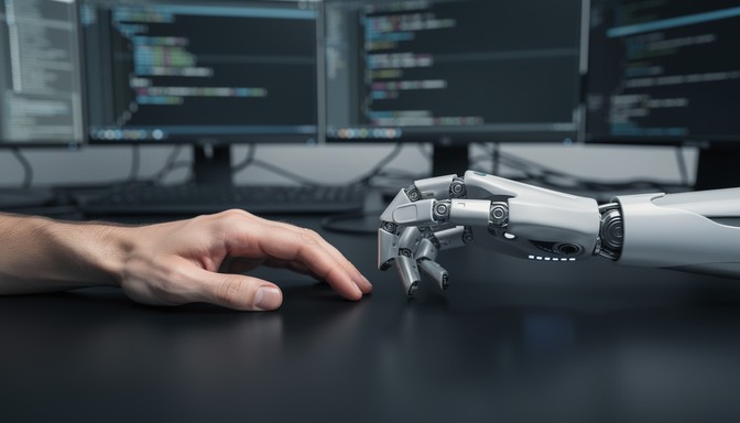 Robot Rested Human Free Human Robot Partnership Image - Robot, Human, Technology ...
