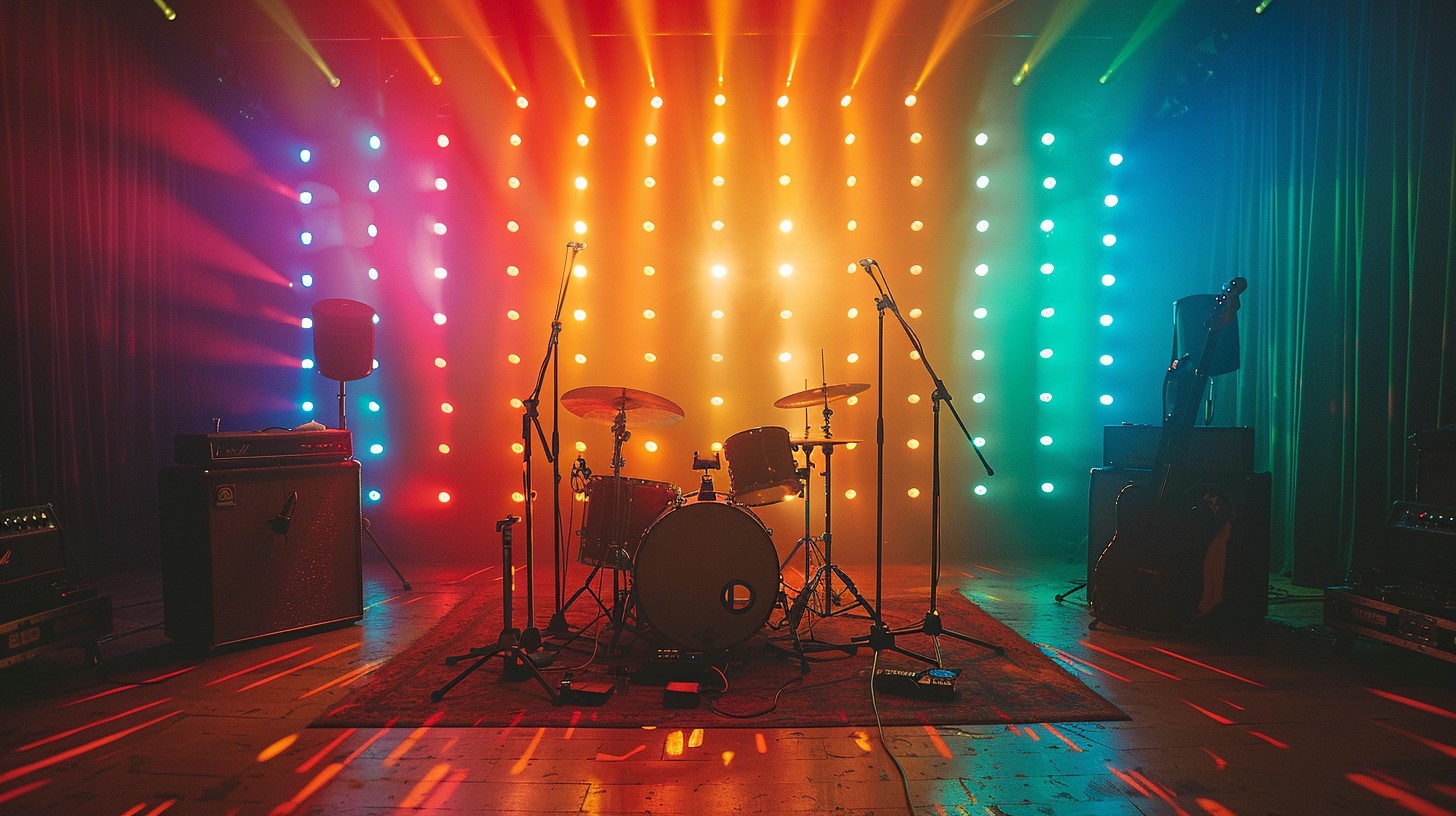 Free Concert Stage Set Image - Stage, Concert, Lights | Download at ...