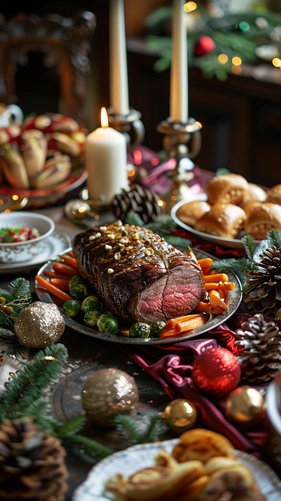 Free Festive Dinner Spread Image | Download at StockCake