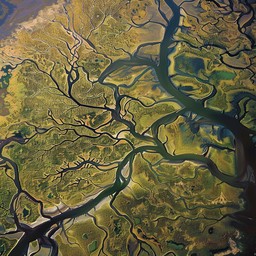 Riveting Rivers Free Riveting River Aerial Image - Aerial, River, Nature | Download at ...