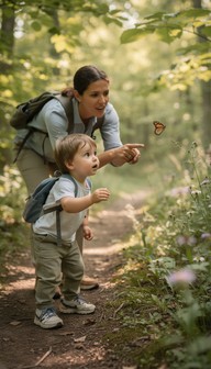 Go Find Nature Free Discovering Nature Together Image - Toddler, Child, Guide ...